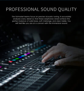 Extra Bass Earbud Headphones/Headset with Mic for Phone Call,